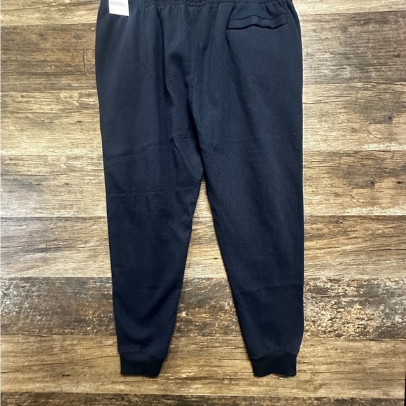 Nike Navy Blue Sweatpants Joggers with Tapered Leg and Elastic Cuffs NWT - Picture 2 of 7